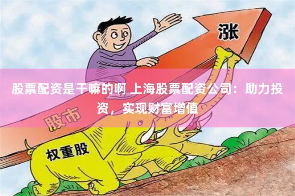 股票配资是干嘛的啊 上海股票配资公司：助力投资，实现财富增值